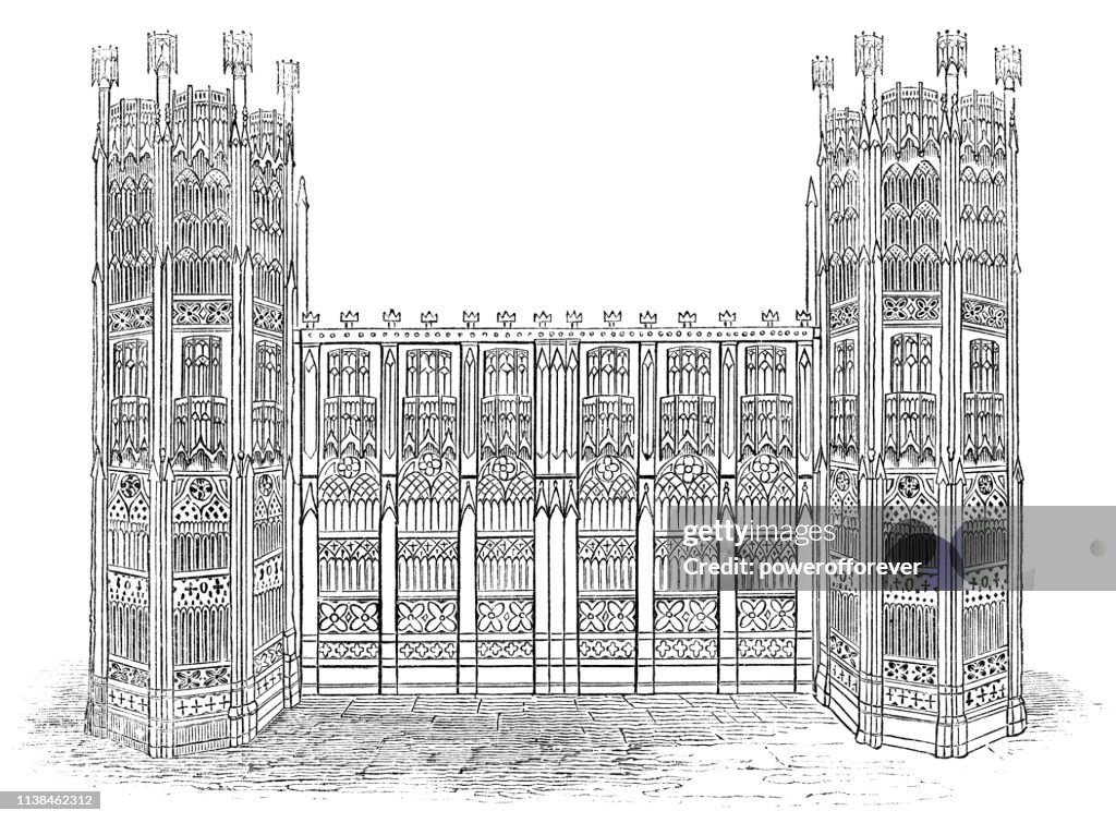 Tomb of King Edward IV and Elizabeth Woodville at St. George’s Chapel in Windsor, England - 15th Century