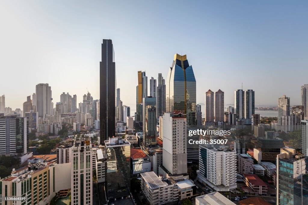 Panama city skyline