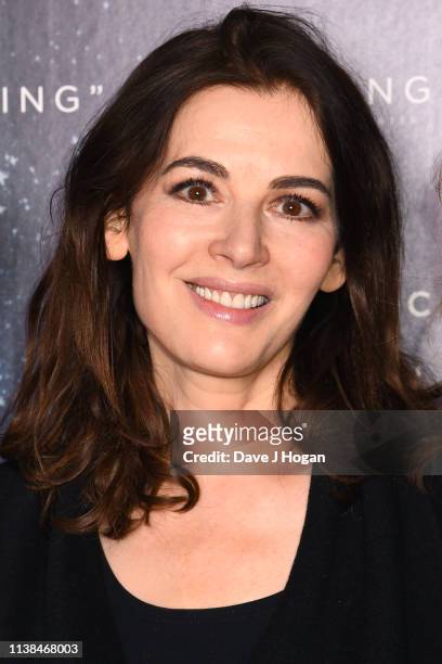 Nigella Lawson attends the "Out of Blue" preview screening at Picturehouse Central on March 26, 2019 in London, England.