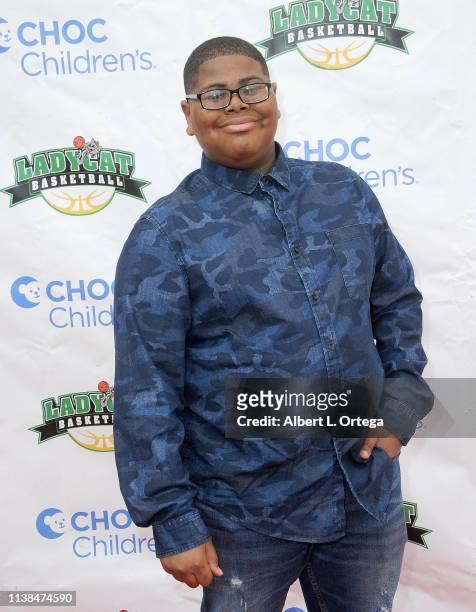 Akinyele Caldwell attends the 3rd Annual "Play For A Cure" Celebrity Basketball Game To Benefit CHOC Children's Foundation held at Brea Olinda High...