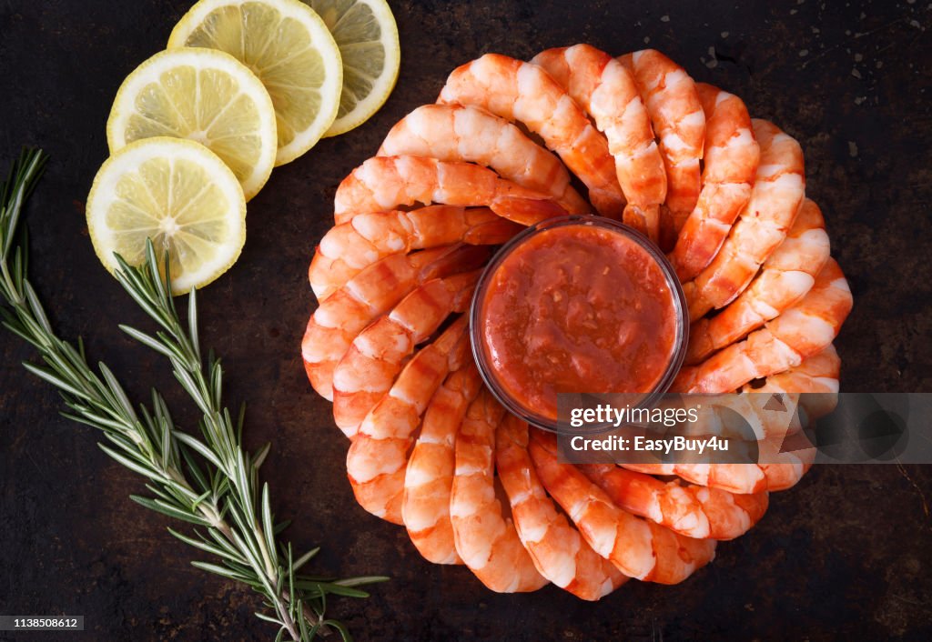 Ring of shrimps