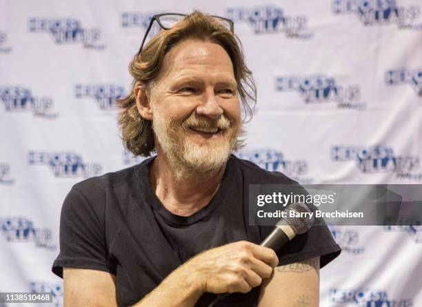 Actor Donal Logue during the Walker Stalker Fan Fest at Donald E. Stephens Convention Center on April 20, 2019 in Chicago, Illinois.