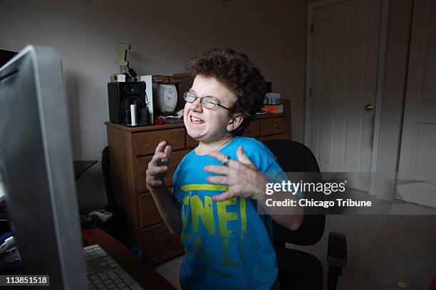 Keenan Cahill of Elmhurst, Illinois, has become a YouTube sensation with his lip-synching videos to popular songs, which are mostly made in his...