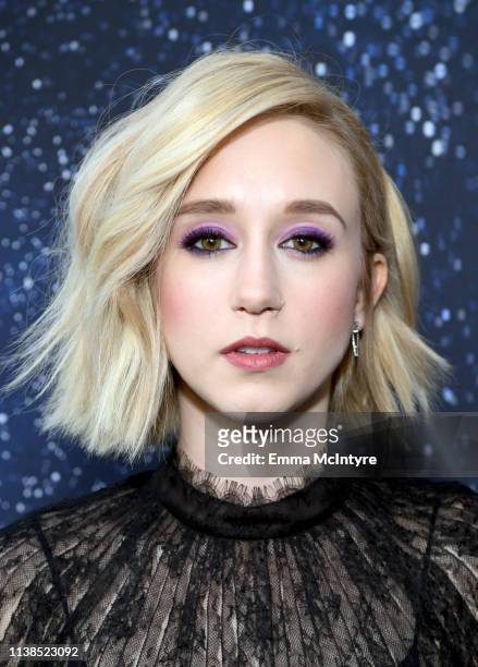 Taissa Farmiga attends CBS All Access new series "The Twilight Zone" premiere at the Harmony Gold Preview House and Theater on March 26, 2019 in...