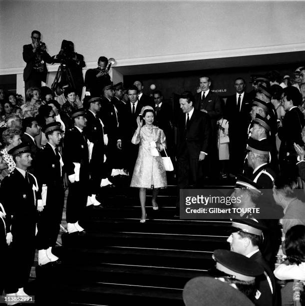 Princess Margaret at Cannes Film Festival in 1966.