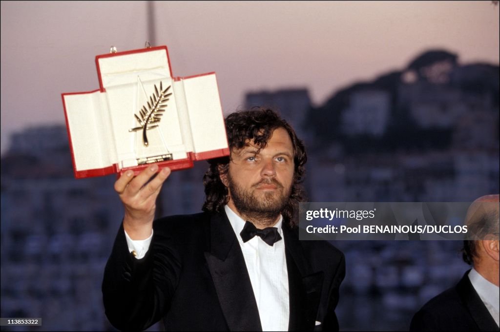 Emir Kusturica At Cannes Film Festival Closing Ceremony In 1995