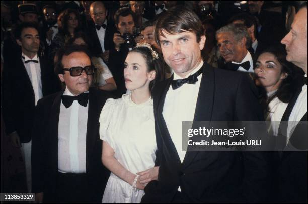 Actress Isabelle Adjani and actor Sam Neil at Cannes Film Festival in Cannes, France in May 1981