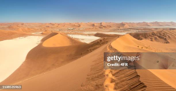 big daddy dune with dead vlei, sossusvlei, namib desert, namibia, africa - sossusvlei stock pictures, royalty-free photos & images