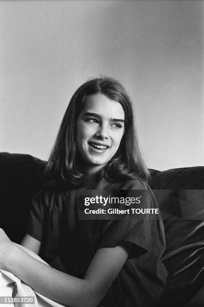 Brooke Shields at Cannes Film Festival in 1978.
