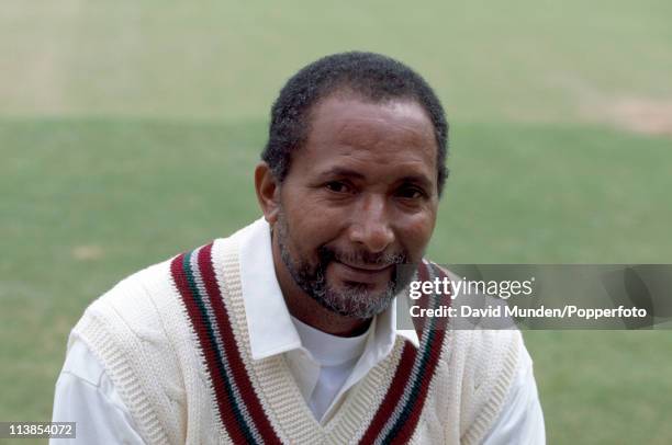 West Indies coach Andy Roberts during their tour of England, 16th May 1995 at Worcester.