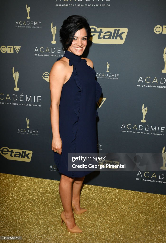 TV Host Anne- Marie Mediwake attends Canadian Screen Awards: The CTV