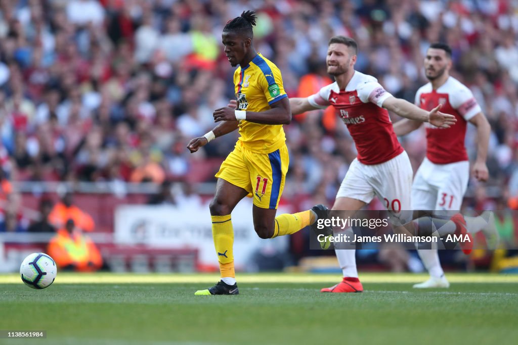 Arsenal FC v Crystal Palace - Premier League