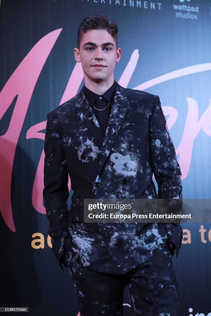 'After, Aqui Empieza Todo' Madrid Premiere