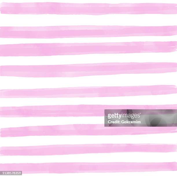 pink watercolor stripes pattern background. summer concept, design element. - magenta stock illustrations