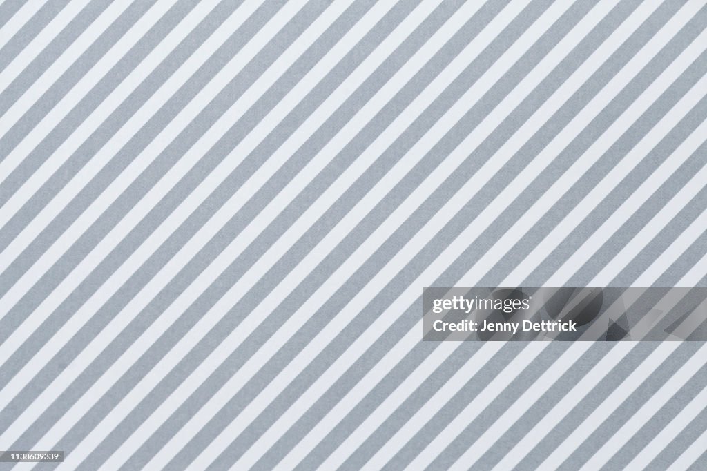 Silver and white stripes