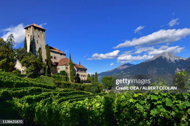 View of Castel Monteleone, Cermes, Trentino-Alto Adige, Italy, 13th century.