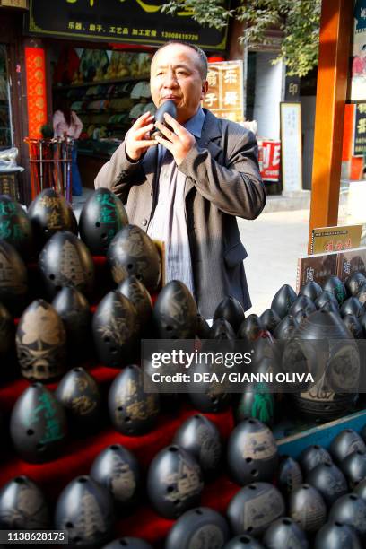 Xun Instrument Inside Xun Xian Photos and Premium High Res Pictures - Getty Images