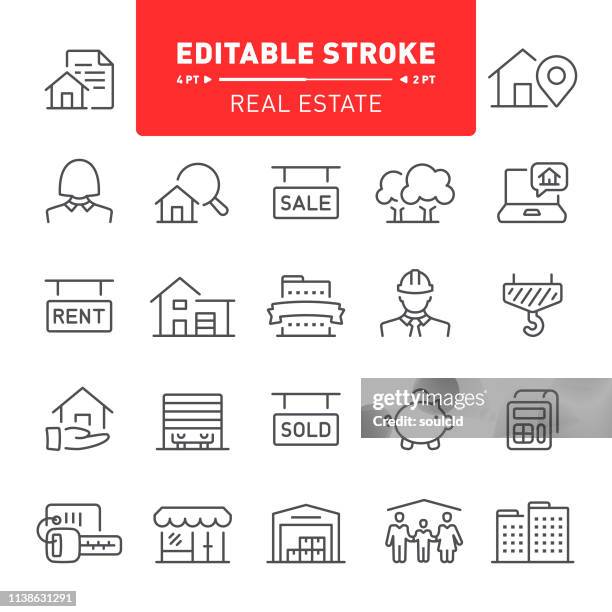 immobilien-icons - schulden stock-grafiken, -clipart, -cartoons und -symbole