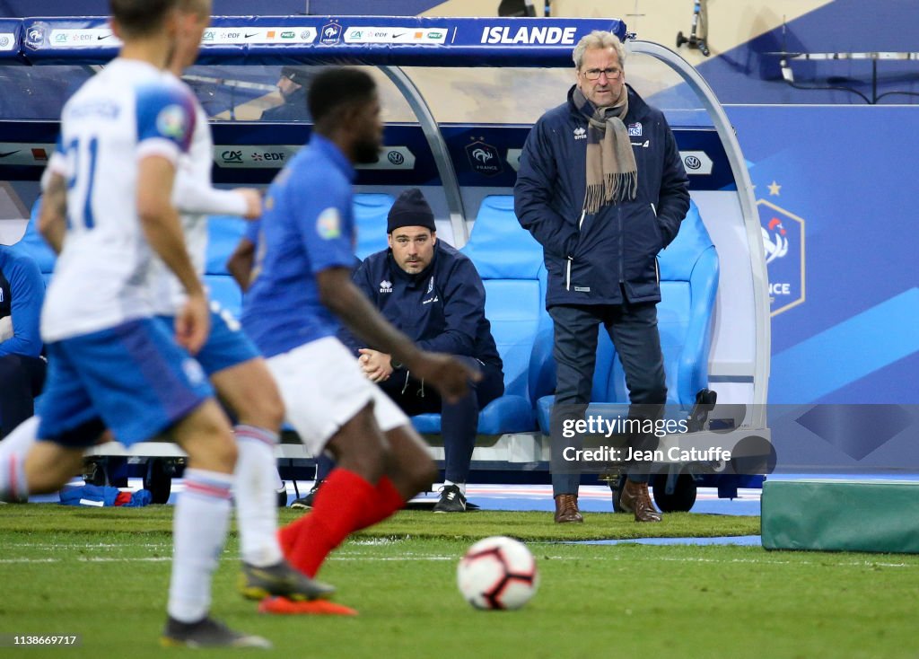 France v Iceland - UEFA EURO 2020 Qualifier