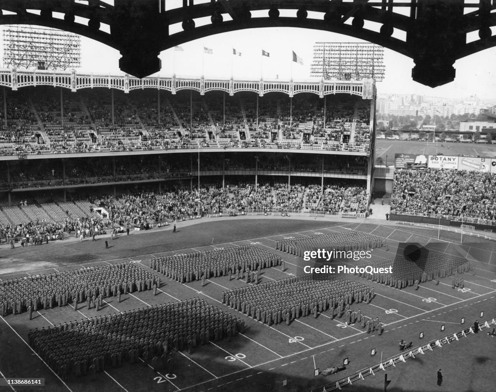 'Cadets Parade At Army-Michigan Game'