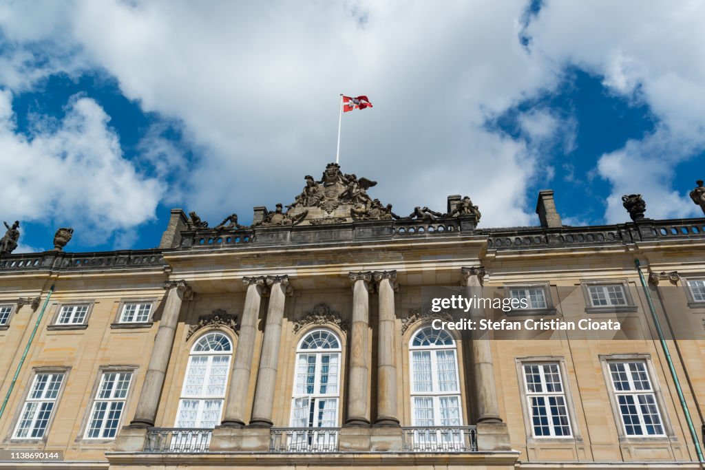 Palace Of Frederick Viii Copenhagen Denmark High-Res Stock Photo ...