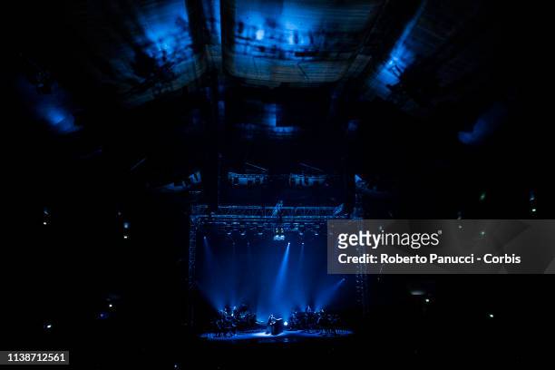 Elisa performs on stage at Auditorium Parco Della Musica on March 27, 2019 in Rome, Italy.