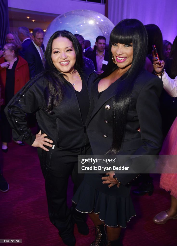 Cheryl James and Sandra Denton of Salt-N-Pepa attend the 2019 A+E ...