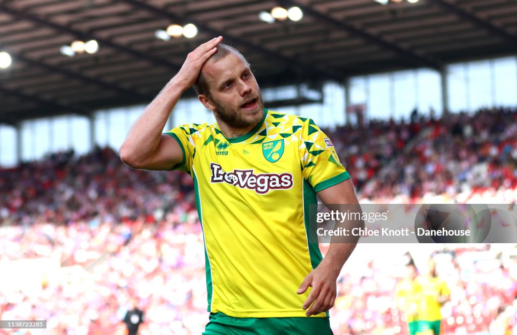 Stoke City v Norwich City - Sky Bet Championship