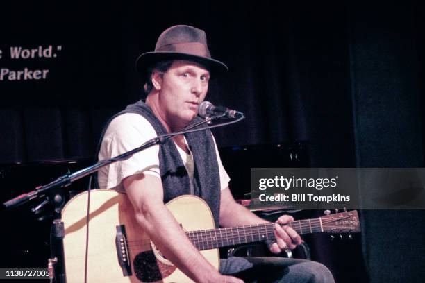 November 13 2006]: Jeff Daniels performs an acoustic guitar set at club Birdland on November 13 2006 in New York City.