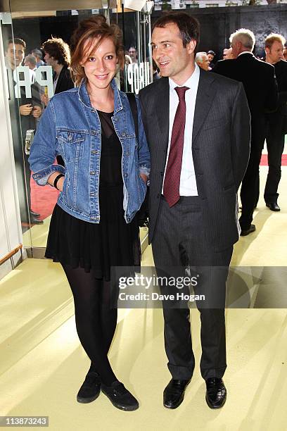 Kate Goldsmith and Ben Goldsmith attend the European premiere of Fire In Babylon at the Odeon Leicester Square on May 9, 2011 in London, England.