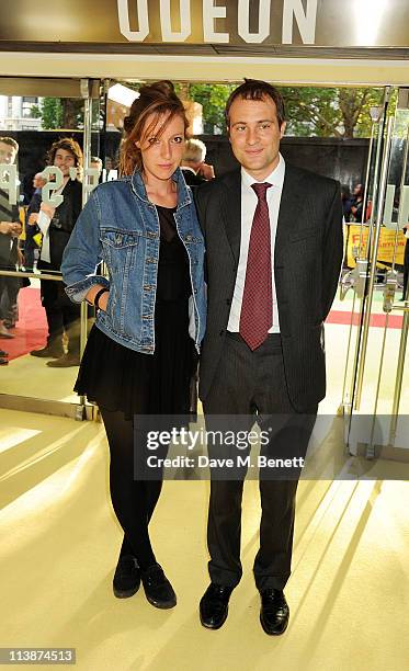 Kate Goldsmith and Ben Goldsmith attend the European Premiere of Fire in Babylon at Odeon Leicester Square on May 9, 2011 in London, England.