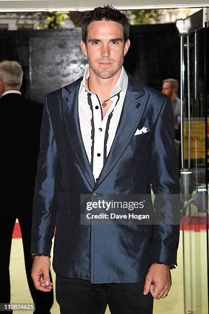 Kevin Pietersen attends the European premiere of Fire In Babylon at the Odeon Leicester Square on May 9, 2011 in London, England.