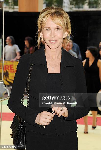 Trudie Styler attends the European Premiere of Fire in Babylon at Odeon Leicester Square on May 9, 2011 in London, England.