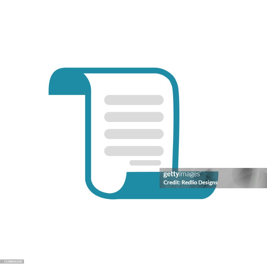 Invoice bill icon