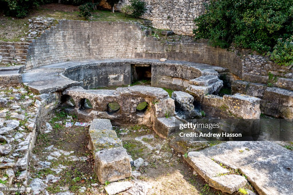 General Views Of Nîmes In France