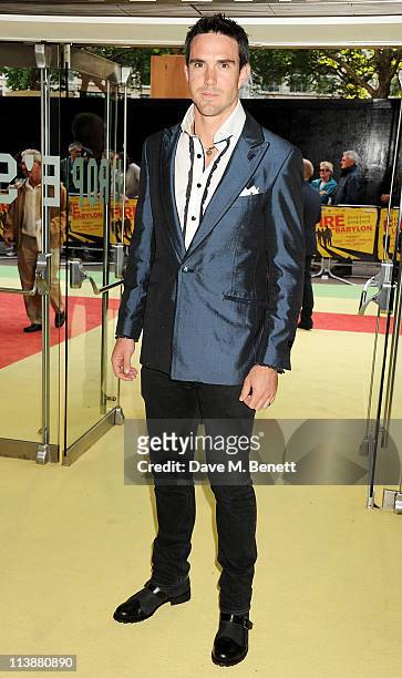 Cricketer Kevin Pietersen attends the European Premiere of Fire in Babylon at Odeon Leicester Square on May 9, 2011 in London, England.
