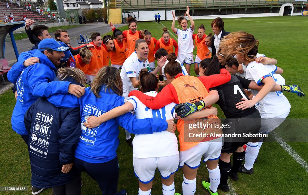 Italy Women U17 v Denmark Women U17 - UEFA Elite Round