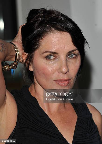 Sadie Frost attends the European premiere of 'Fire in Babylon' at Odeon Leicester Square on May 9, 2011 in London, England.