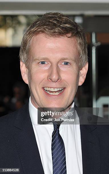 Patrick Kielty attends the European premiere of 'Fire in Babylon' at Odeon Leicester Square on May 9, 2011 in London, England.