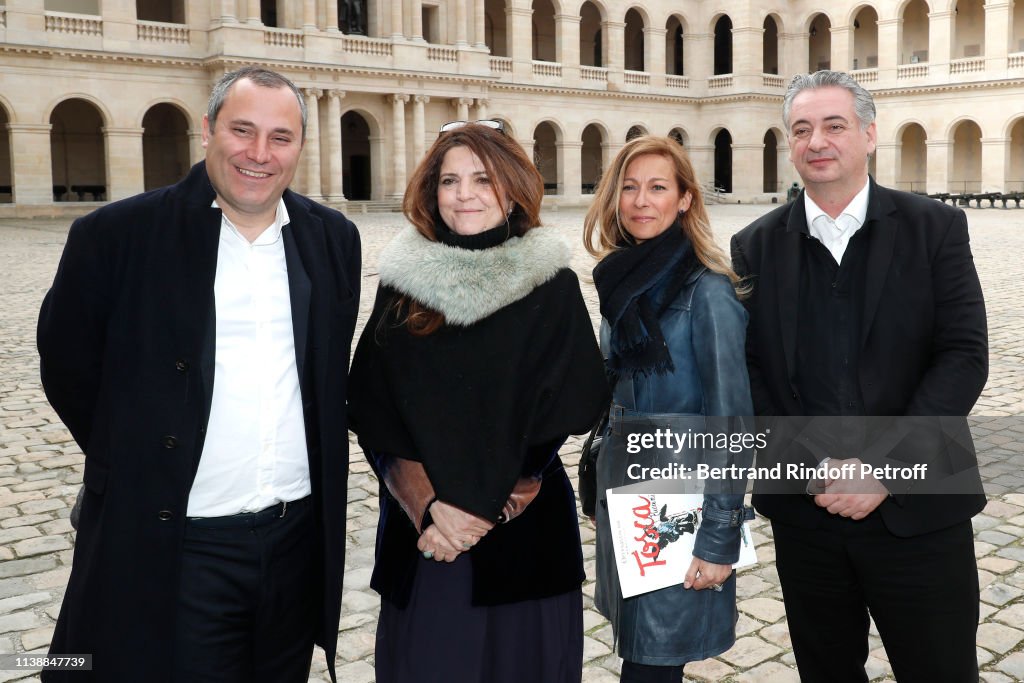 'Opera En Plein Air 2019' : Press Conference At Hotel National des Invalides In Paris