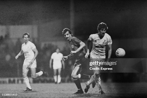 Cup Semi-final 2nd leg: British soccer team Tottenham Hotspur v Croatian soccer team Hajduk Split at White Hart Lane, London, UK, 26th April 1984.