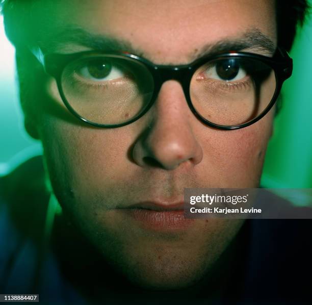 President of Fox Digital Publishing James Murdoch poses for a portrait on October 21, 1998 in New York City, New York.