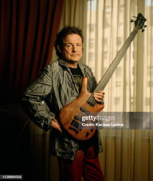 Musician Jack Bruce poses for a portrait on May 30, 2001 in New York City, New York.