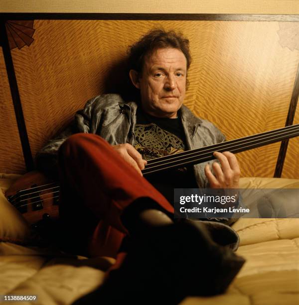 Musician Jack Bruce poses for a portrait on May 30, 2001 in New York City, New York.