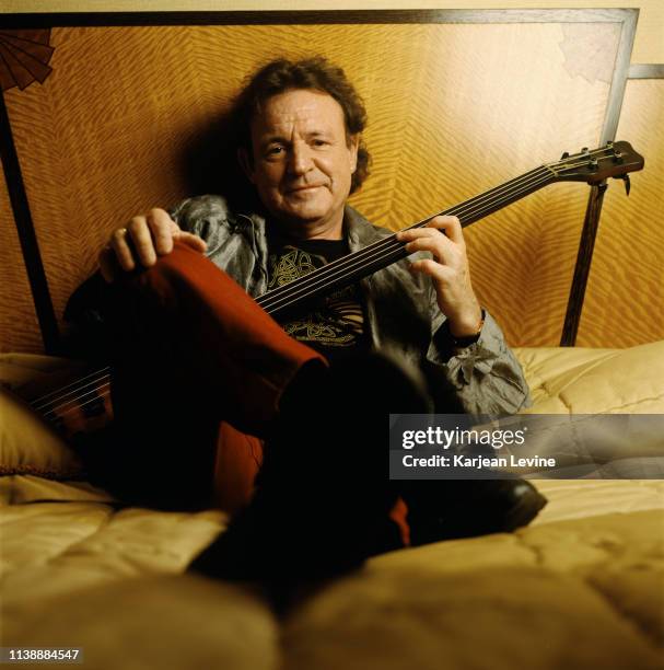 Musician Jack Bruce poses for a portrait on May 30, 2001 in New York City, New York.