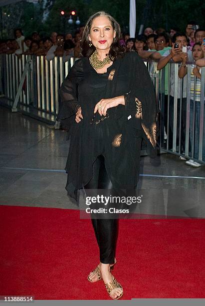 Isaura Espinoza attends to the ceremony of Ariel Awards 2011 at Bellas Artes on May 7, 2011 in Mexico City, Mexico.