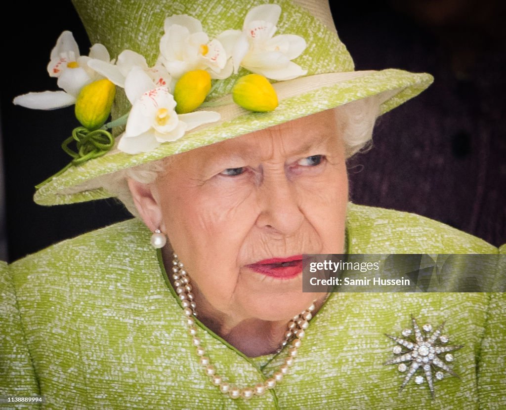 Her Majesty Queen Elizabeth II Visits Somerset