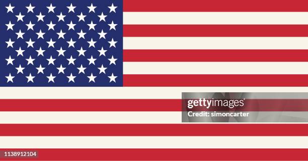 usa vlag - american flag only stockfoto's en -beelden