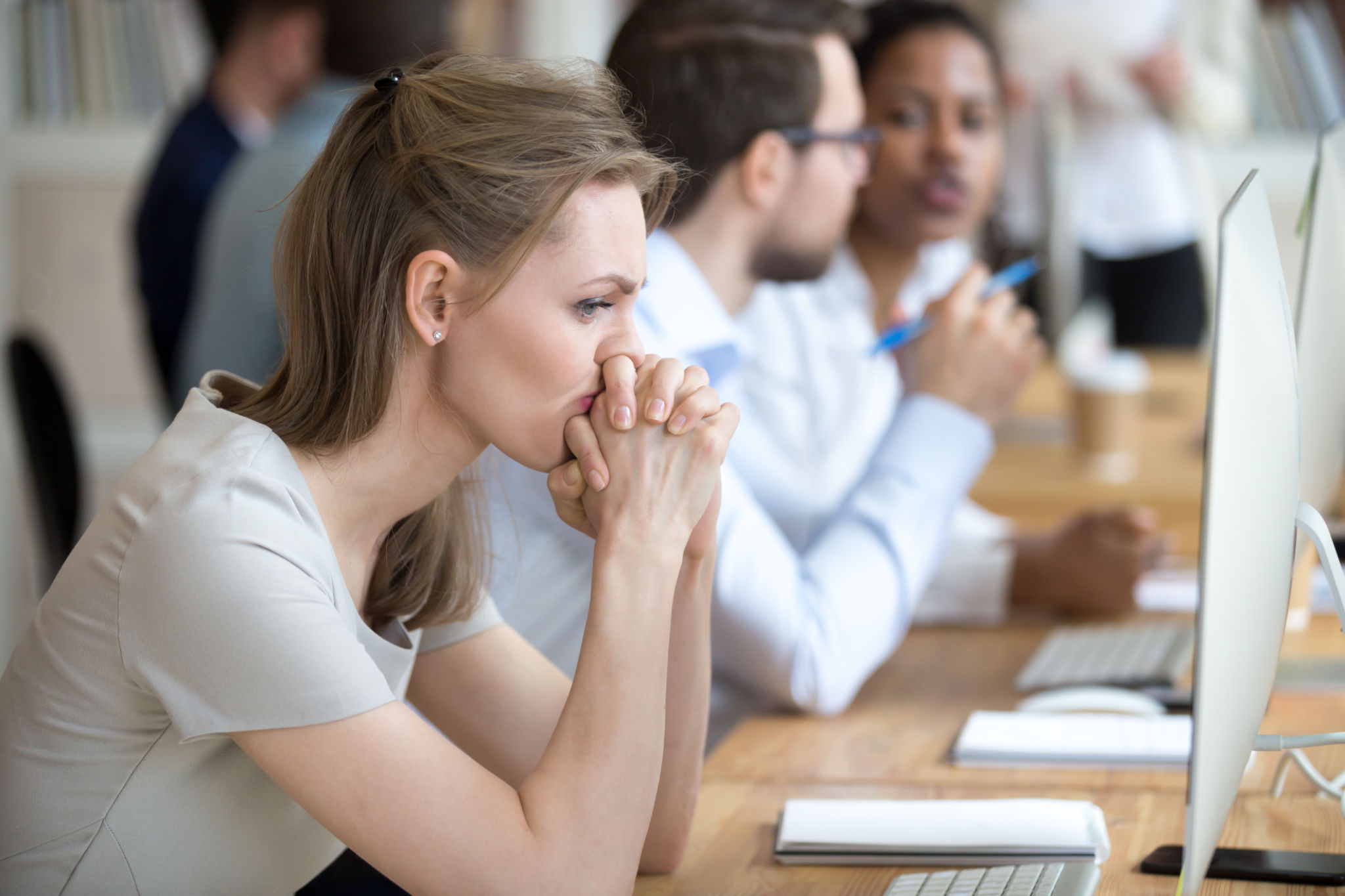 worried employee