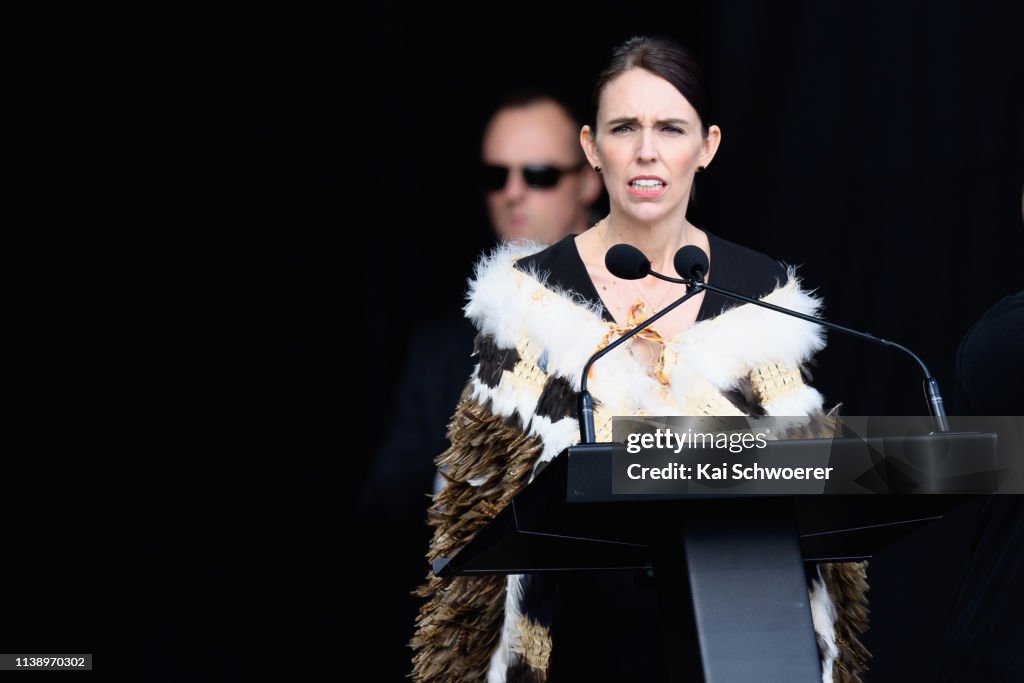 New Zealanders Come Together For National Remembrance Service Following Christchurch Terror Attack